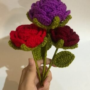 Crochet Flowers – Handcrafted Elegance for Your Space
