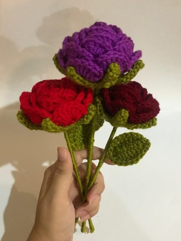 Crochet Flowers – Handcrafted Elegance for Your Space
