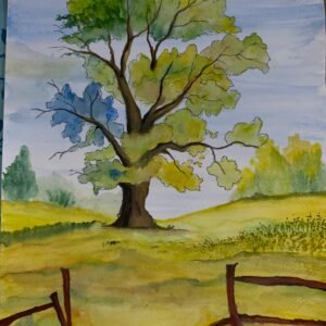 Watercolor Landscape Painting