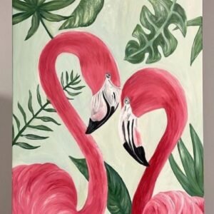 Flamingo Canvas Artwork
