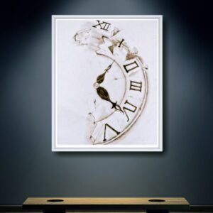 Broken Clock Canvas Artwork