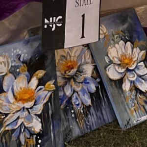 Floral Canvas Painting Set