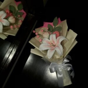 Handmade Crochet Flower Bouquet