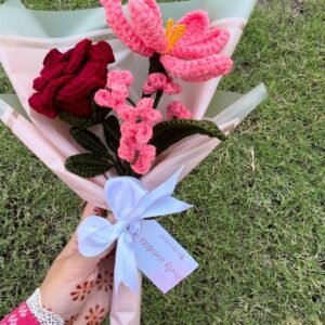 Handmade Crochet Flower Bouquet