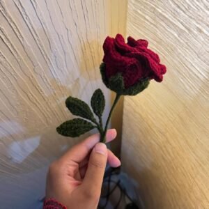 Handmade Crochet Rose