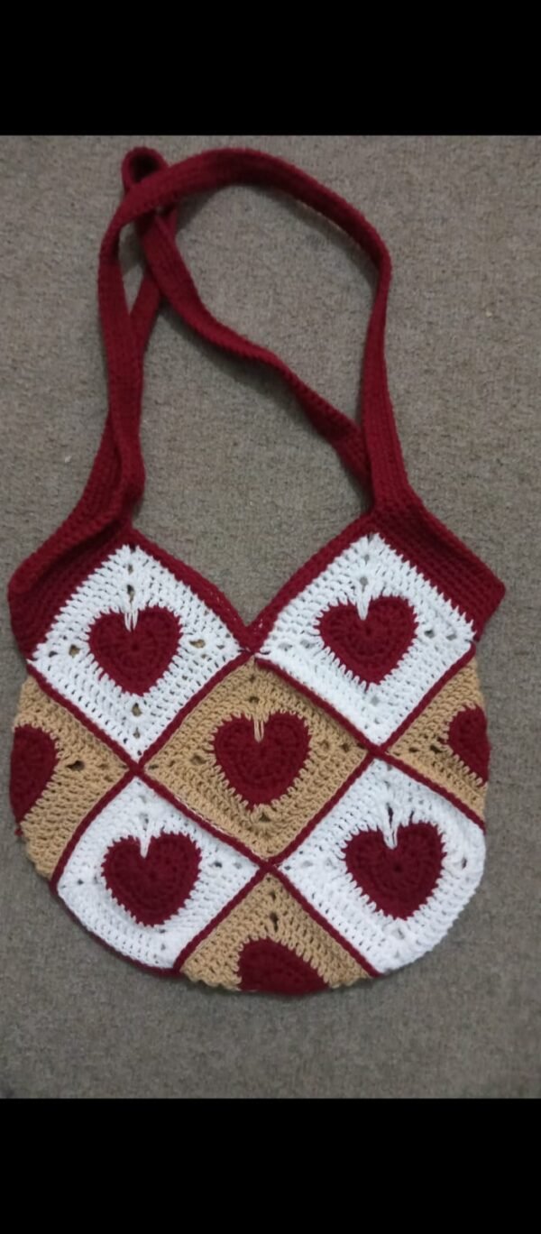 Handmade Crochet Shoulder Bag